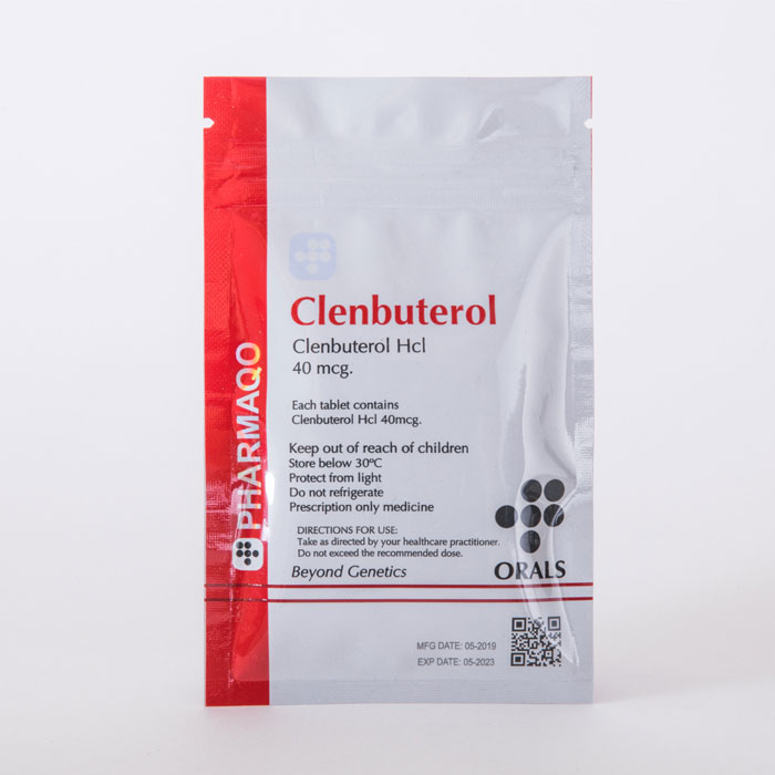 Pharmaqo Clenbuterol 40mcg x 100