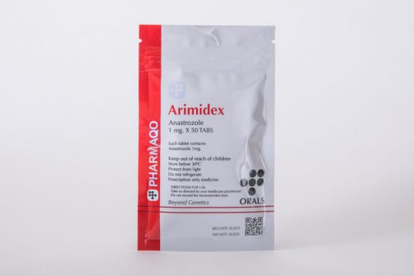 6 x Pharmaqo Anastrozole/Adex 1mg x 50
