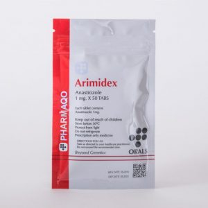 Pharmaqo Anastrozole/Adex 1mg x 50