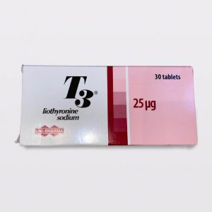 6 x Pharmaceutical T3 25mcg x 25