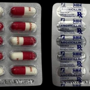 6 x Pharmaceutical Amoxicillin 500mg x 15 Capsules