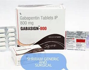Pharmaceutical Gabapentin 800mg x 10