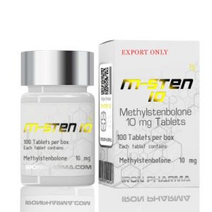 6 x Iron Pharma M-Sten (Ultradrol) 10mg x 100