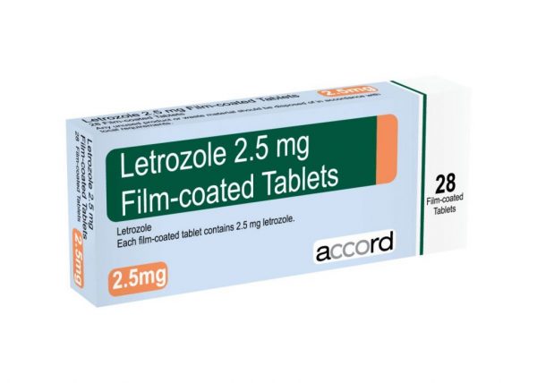 6 x Pharmaceutical Letrozole 2.5mg x 28