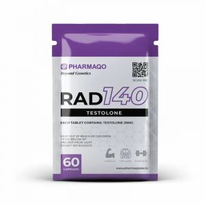6 x Pharmaqo RAD 140 (TESTOLONE) 20mg x 60